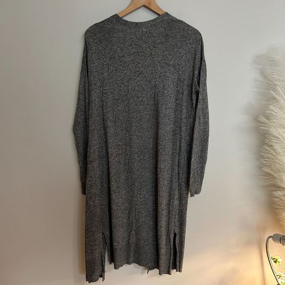 Old Navy Long-Line Open-Front Sweater - Grey - Picture 2 of 7